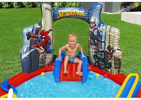 Bestway Inflatable Spiderman with Slide for Age 2+