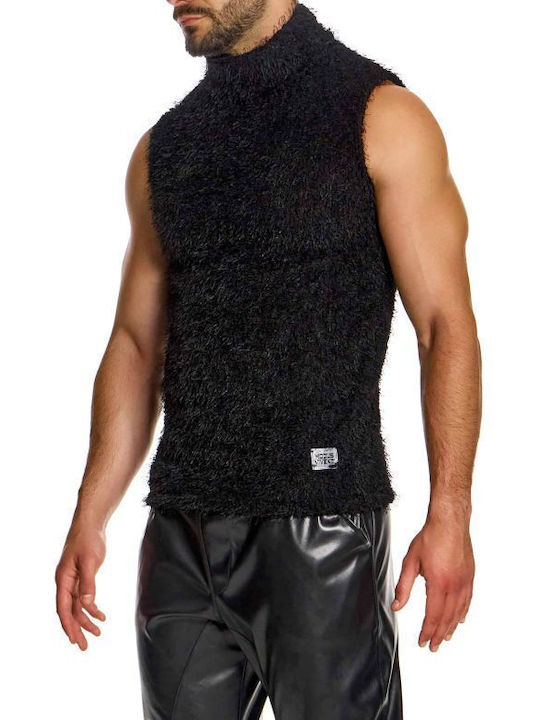 Modus Vivendi Men's Sleeveless Blouse Black