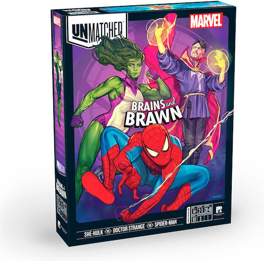 Επιτραπέζιο Παιχνίδι Unmatched: Brains and Brawn για 2-3 Παίκτες 14+ Ετών (EN) Restoration Games