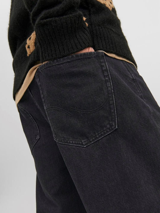 Ανδρικό Παντελόνι Τζιν με Loose Baggy Εφαρμογή Black
