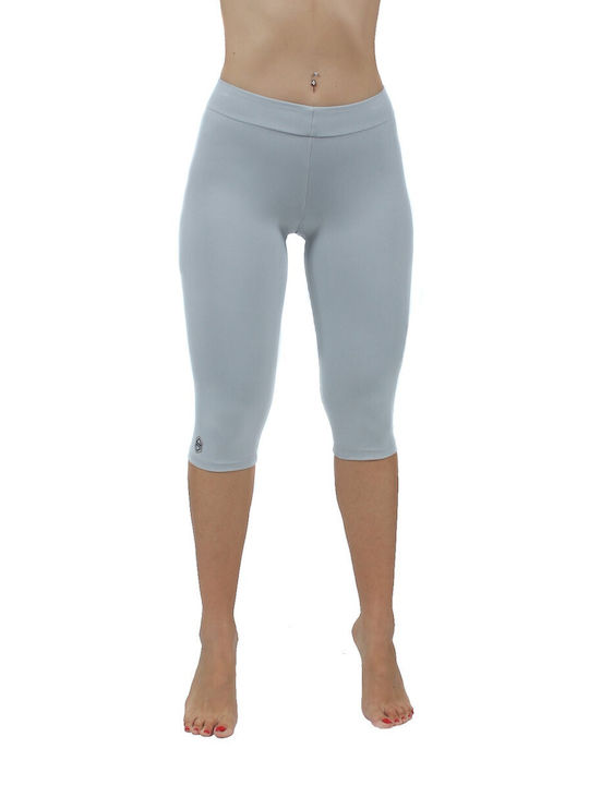 H&S Ausbildung Frauen Capri Leggings Push Up Γκρι