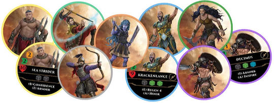 Brettspiel Hoplomachus Victorum für 1-2 Spieler 13+ Jahre (EN) Chip Theory Games