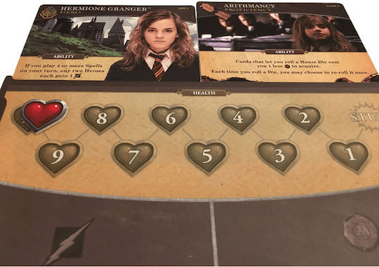 Extensie joc Harry Potter Hogwarts Battle Monster Box pentru 4-7 jucători 8+ ani (EN) USAopoly