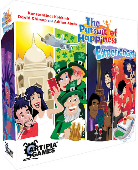 Game Expansion Pursuit Happiness Experiences for 1-4 Players 12+ Years Old (EN) Artipia