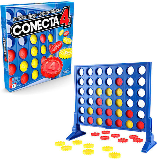 Board Game Επιτραπέζιο Παιχνίδι Connect 4 for 2 Players 6+ Years Old (ES) Hasbro