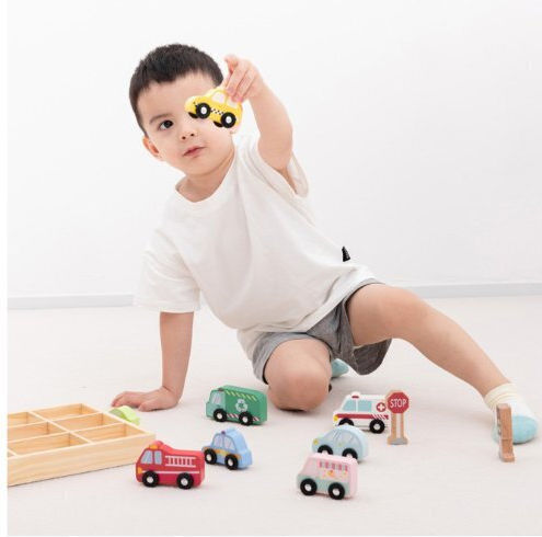 New Classic Toys Set De Mașinuțe Pentru 1.5+ Ani