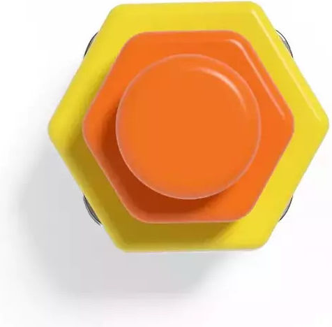Top Bright Cub de Activități Cub de Activități din Lemn pentru 24++ Luni
