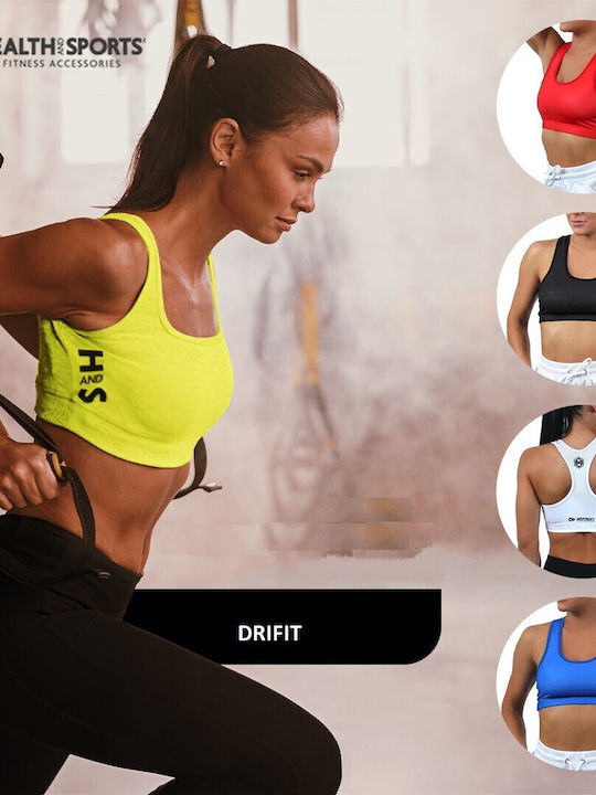 Dri-Fit Women's Athletic Sports Bra White with Lining