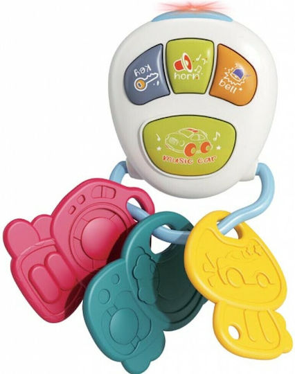 Moni Keys Keys with Music for 0++ Months White