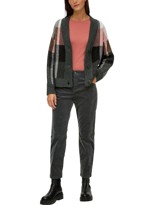 Red Label Damen Stoff Hose Black