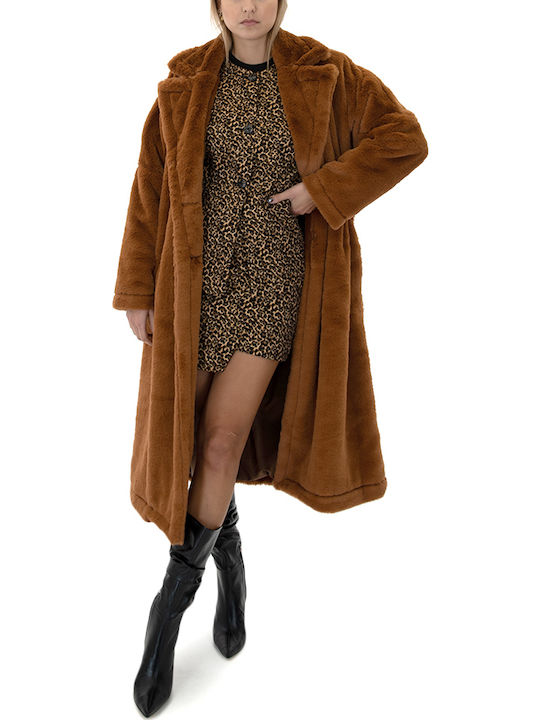 MY T Women's Blazer BROWN- BLACK- BEIGE