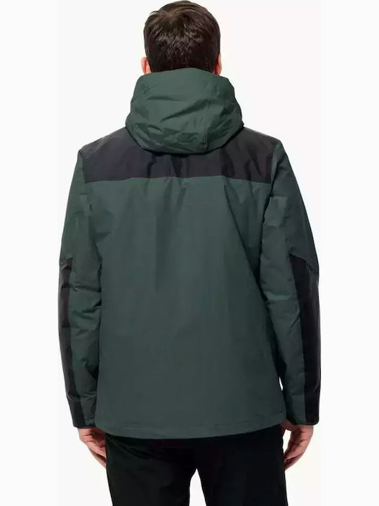 3 in 1 Winter Jacke Schwarz