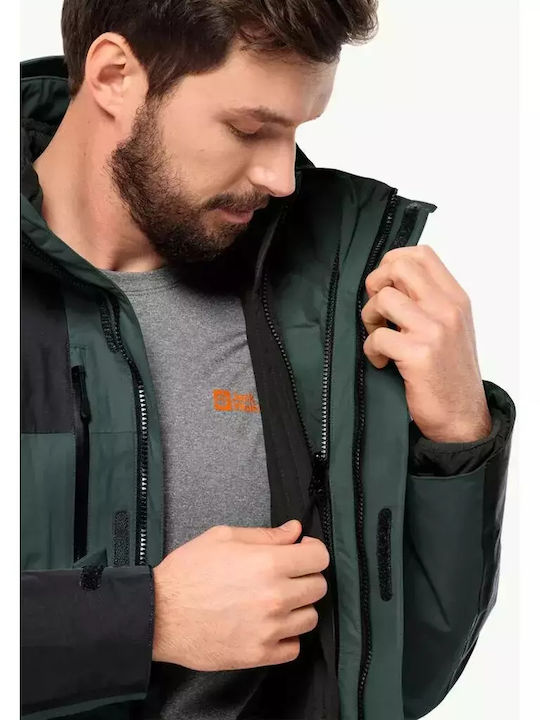 3 in 1 Winter Jacke Schwarz