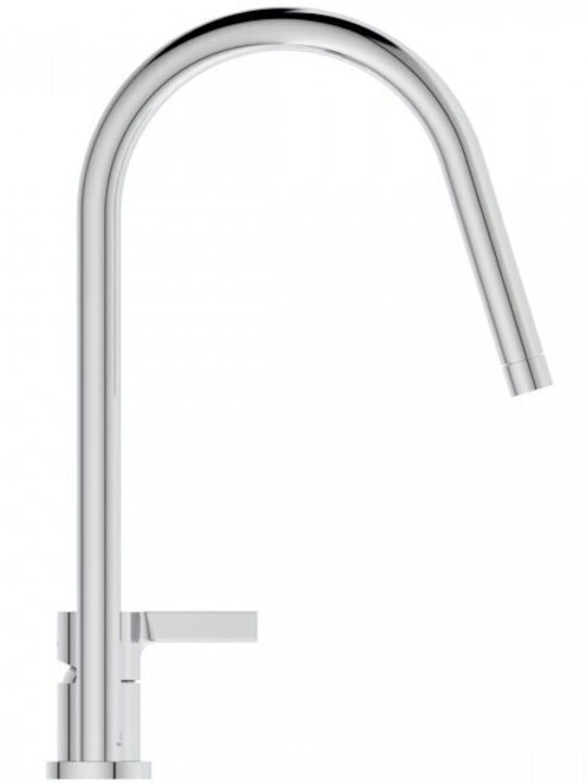 Ideal Standard Gusto Kitchen Counter Silver Faucet