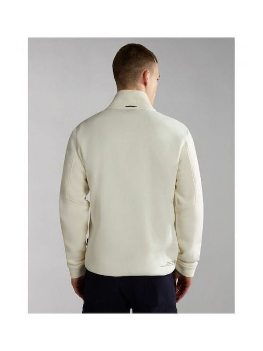 Napapijri Men's Sweatshirt Jacket Ecru