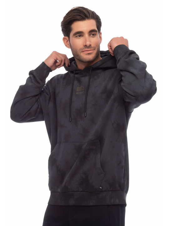 Be:Nation Men's Sweatshirt with Hood Black