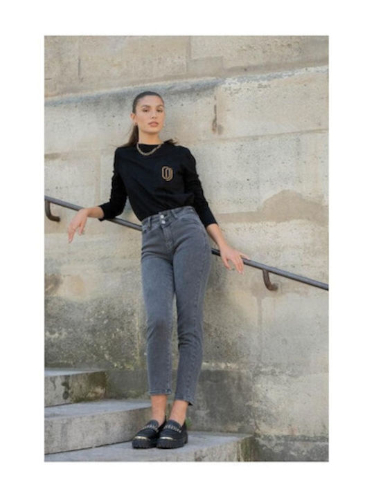 Women's Jean Trousers Grey