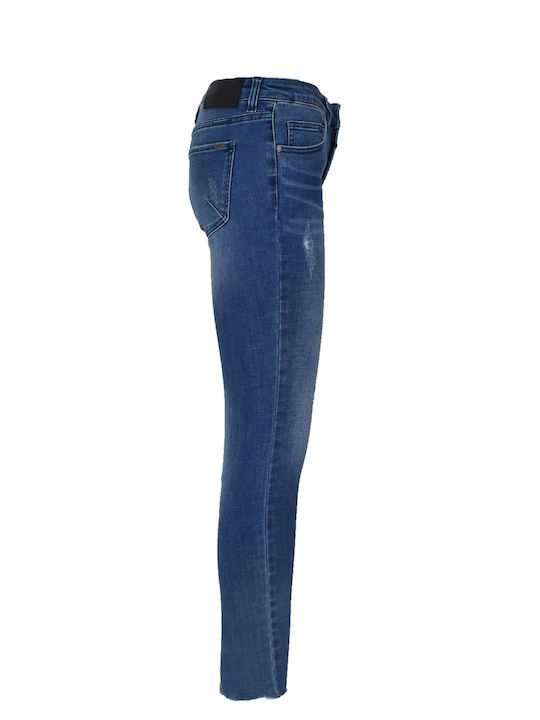 Tigha Damenjeans mit Rissen in Slim Passform