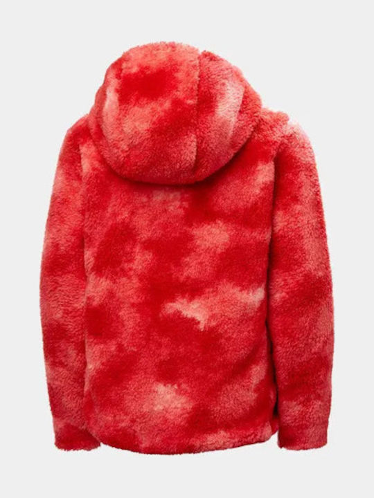 Kids' Casual Jacket Double Sided with Hood Coral Almond