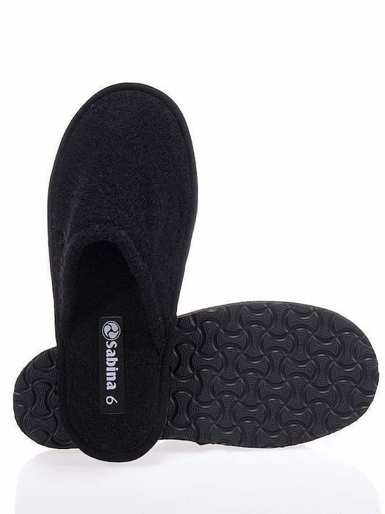 Sabina Terry Women's Slippers Black