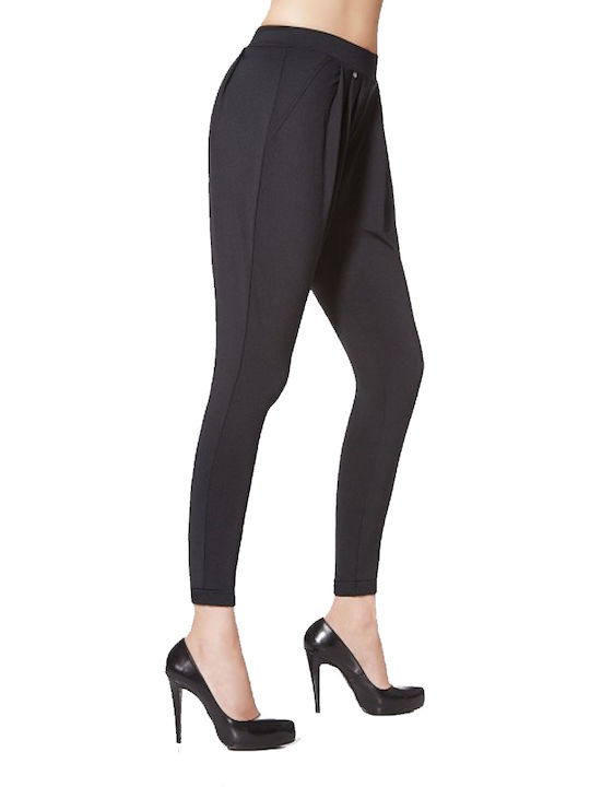 Bas Bleu Damen Stoff Hose Black