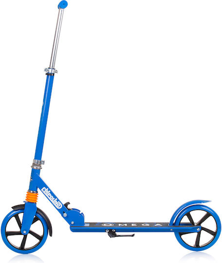 Chipolino Kids Foldable Scooter Omega 2-Wheel For 8+ Years Blue