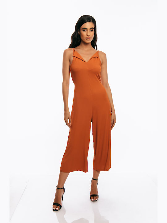 Boutique Damen Einteiler Anzug Orange