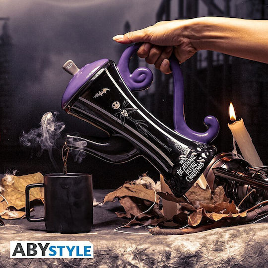 Abysse Керамичен Черен Чайник 550ml