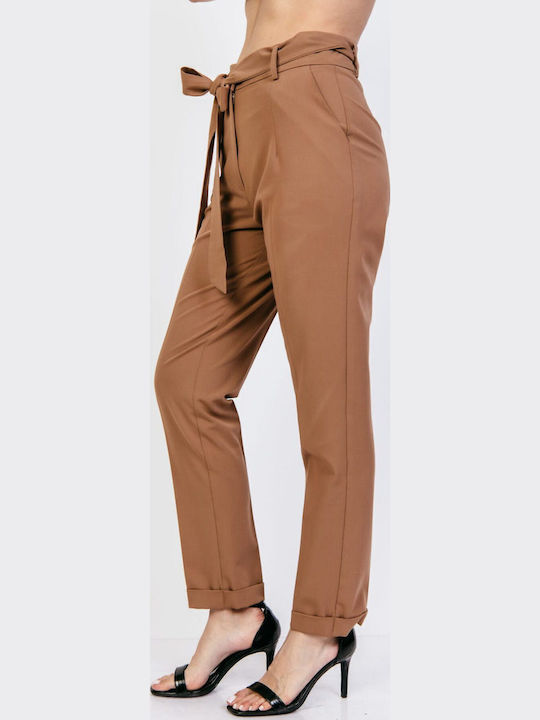 Dama Tesatura Pantaloni Bej