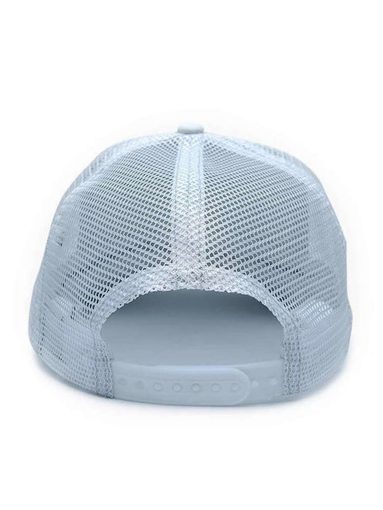 Jockey cu plasă Alb
