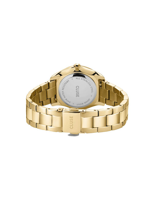 Cluse Watch with Gold Metal Bracelet