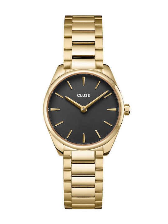 Cluse Women's Watch with Gold Metal Bracelet
