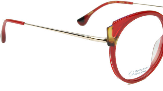 Woodys Barcelona Freda Women's Prescription Eyeglass Frame Red 220803