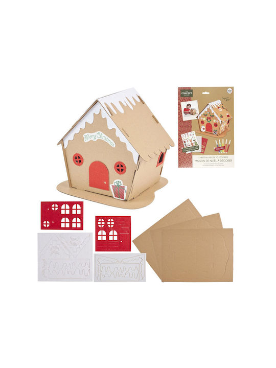 The Concept Factory Weihnachts- Dekorative Darstellung Braun 29.5x29.5cm
