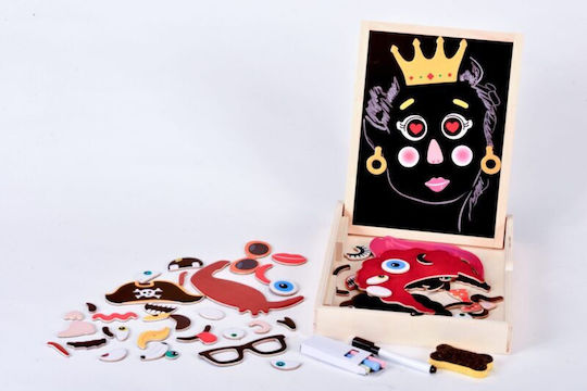 Fiesta Crafts Μαγνητικό Παιχνίδι Κατασκευών Faces Activity Box