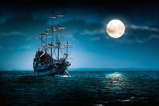 Ανέλιξη Παιχνίδι Κατασκευών Χάρτινο Black Pearl Πλοίο