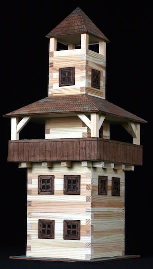 Walachia Παιχνίδι Κατασκευών Ξύλινo Tower για Παιδιά 8+ Ετών