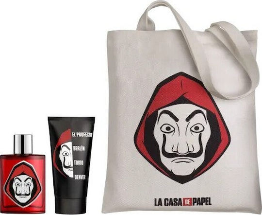 Air-Val International La Casa De Papel Fragrance Set with Eau de Toilette 3 Pieces