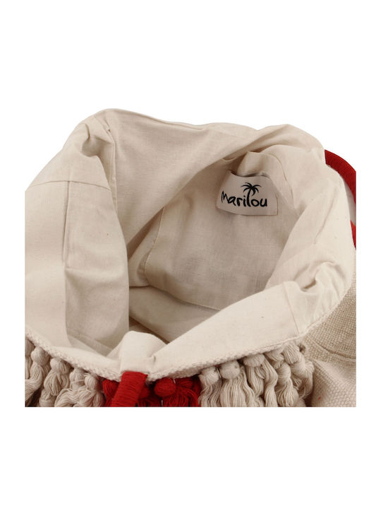 Marilou Bags Stoff Strandtasche Rot