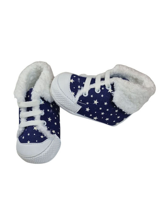 Bebiccino Βρεφικά Sneakers Αγκαλιάς Μπλε