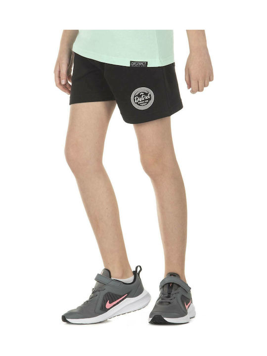 District75 Kids Shorts/Bermuda Fabric Σορτς Black