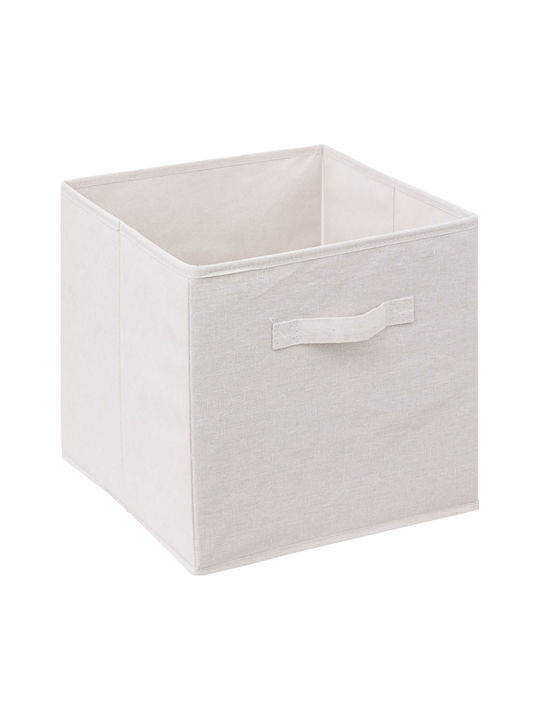 Tidy Box Wooden Chest of Drawers with 6 Drawers Beige with Fabric Coating 66x33x78.5cm