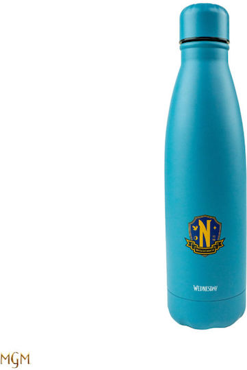 Cinereplicas Kids Water Bottle Glass Blue 500ml
