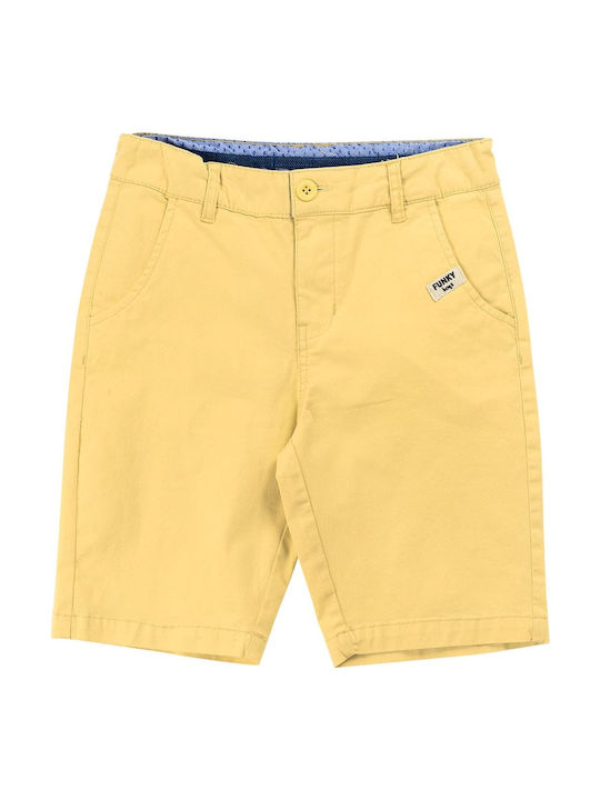 Funky Kids Shorts/Bermuda Fabric Yellow