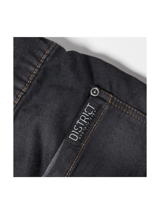 District75 Kids Shorts/Bermuda Denim Denim Βερμούδα Black