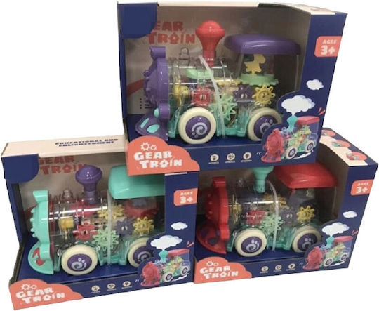 Gounaridis Toys Zug mit Licht für 3++ Jahre (Verschiedene Designs) 1Stück