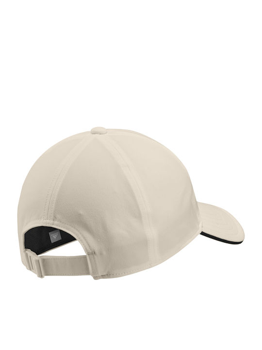 Adidas Παιδικό Καπέλο Jockey Υφασμάτινο Αντηλιακό Λευκό