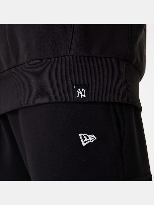 New York Yankees Mlb Sweatshirt with Hood Black
