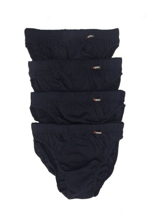 Apple Boxer Herren Slips Dark Blue 1Packung