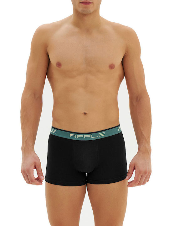 Apple Boxer Men's Boxers Black 2Pack